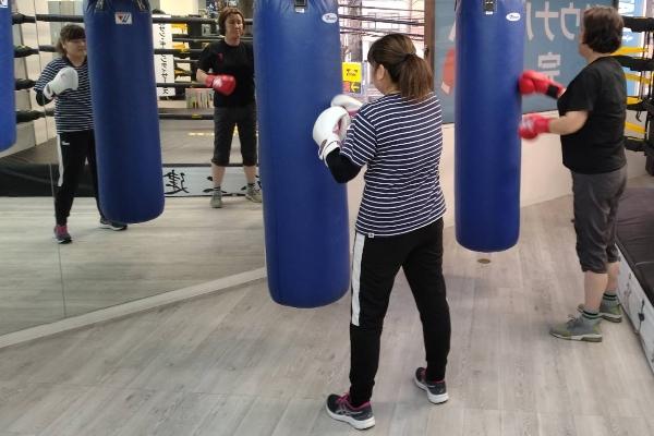 サンドバック1~5ラウンド